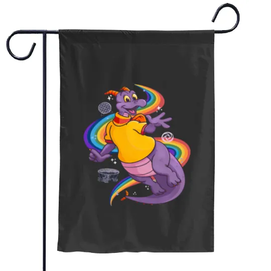 Disney Figment Garden Flags