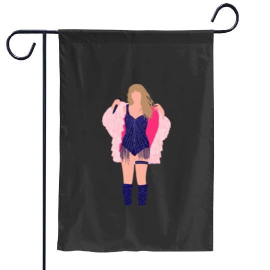 TaylorSwift Eras Tour Midnights Outfit art Garden Flags