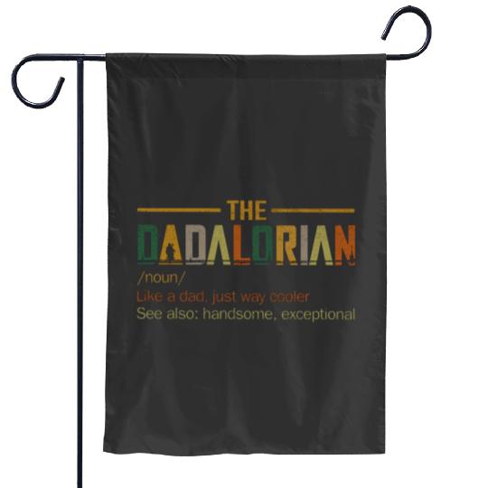 Dadalorian Shirt, Noun Like A Dad, Just Way Mightier, Funny Star Wars Shirt For Dad, Father's Day gift, Disney Star Wars Shirt for Dad, Garden Flags