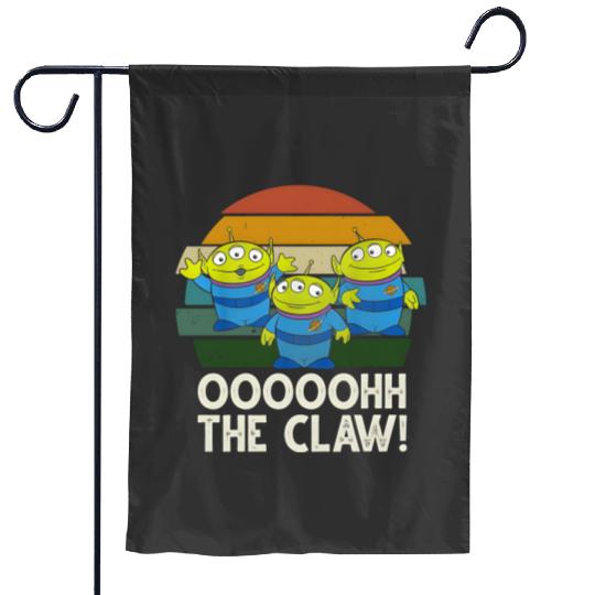 Toy Story Alien The Claw Distressed Garden Flags Disney Vintage Garden Flags