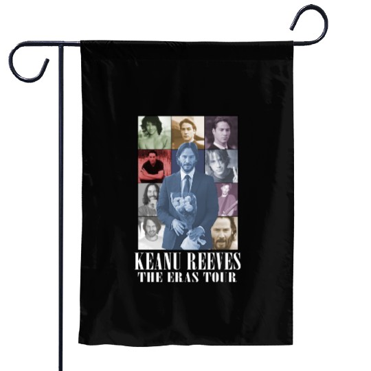 Keanu Reeves Eras tour Garden Flags