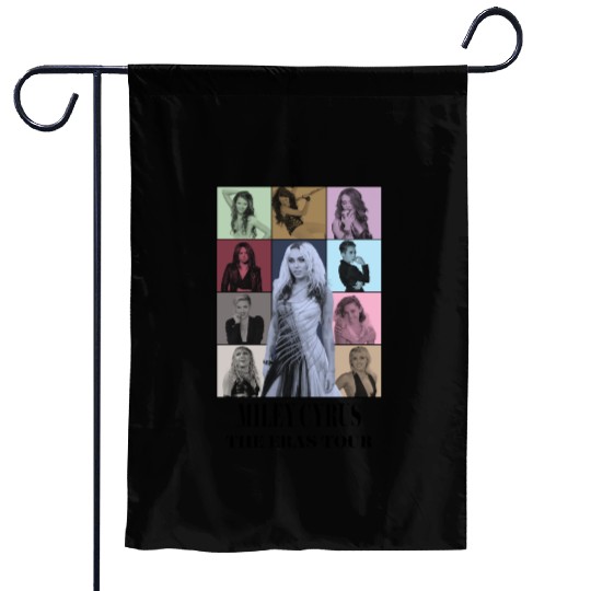 Miley Cyrus Eras Tour Garden Flags