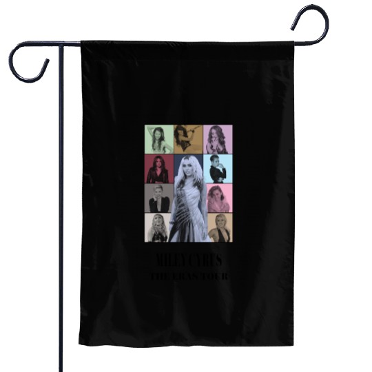 Miley Cyrus Eras Tour Garden Flags