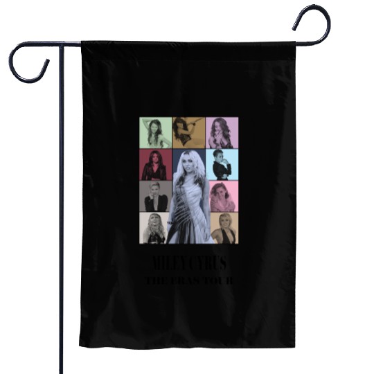 Miley Cyrus Eras Tour Garden Flags