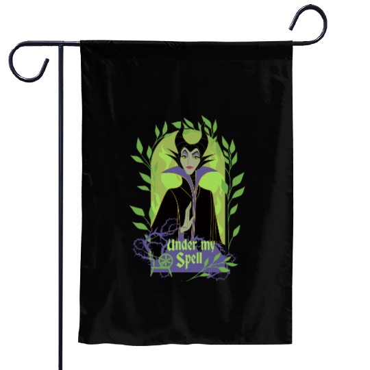 Disney Villains Sleeping Beauty Maleficent Under My Spell Garden Flags