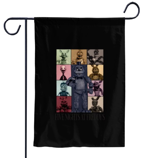 Five Nights At Freddys Eras Tour Garden Flags