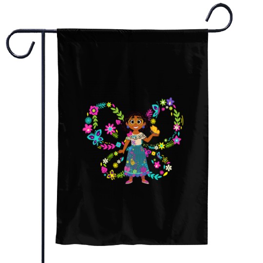 Disney Encanto Mirabel Madrigal Big Butterfly Garden Flags