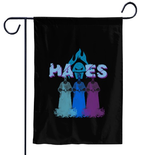 Disney Villains Hades Multicolor Evil Shot Distressed Garden Flags