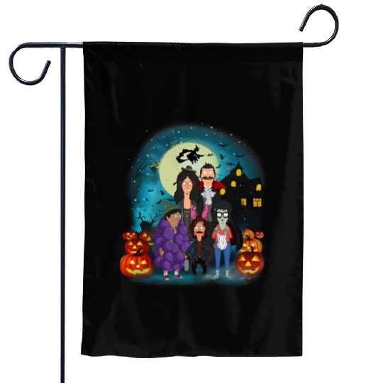 Halloween Bobs Burgers Garden Flags