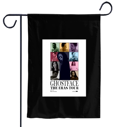 Scream Eras Tour Ghostfaces Version Garden Flags