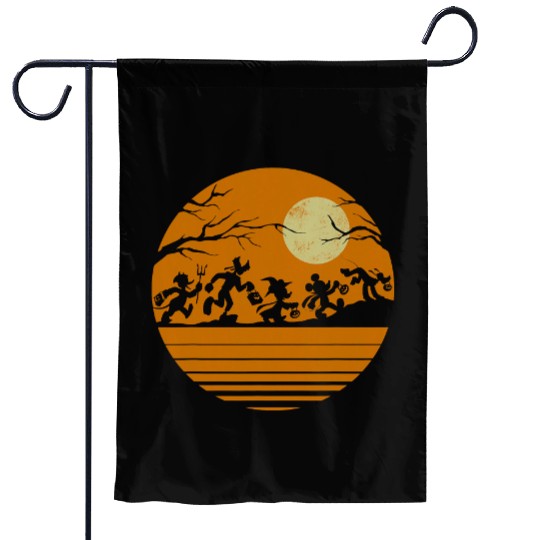 Disney Mickey Mouse and Friends Halloween Garden Flags