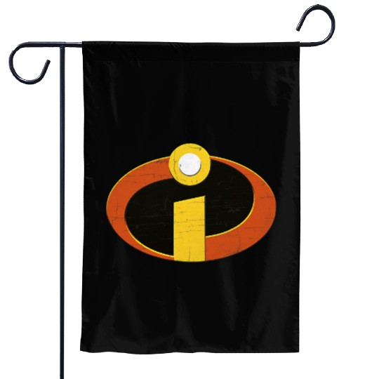Disney Pixars The Incredibles Distressed Super Emblem Garden Flags