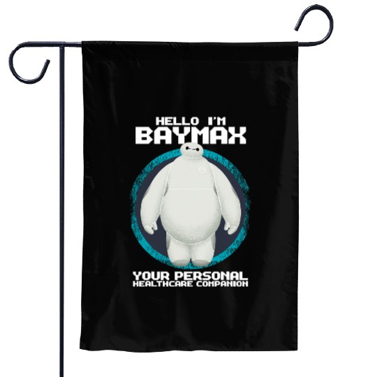 Disney Big Hero 6 Hello Im Baymax Graphic Garden Flags