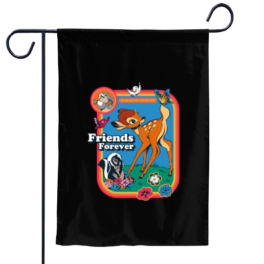 Disney Bambi Friends Forever Vintages Garden Flags