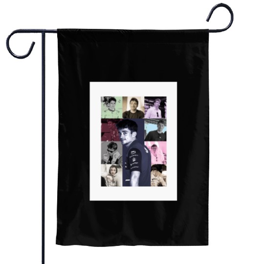 charles leclerc eras tour Garden Flags