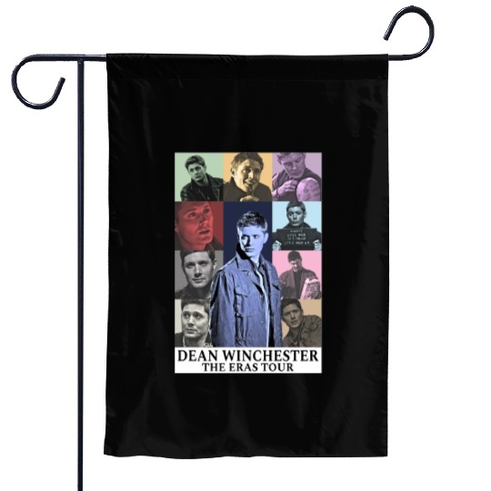 Dean Winchester Eras Tour Essential Garden Flags