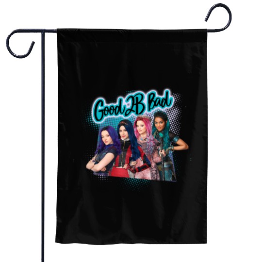 Disney The Descendants 3 Good 2B Bad Garden Flags