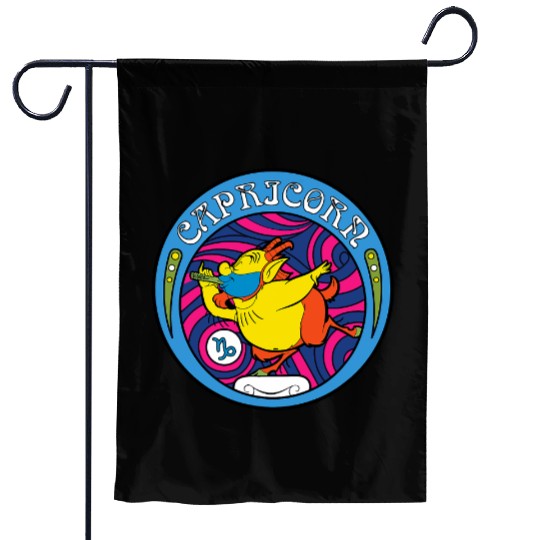 Disney Herculess Phil Zodiac Capricorn Garden Flags