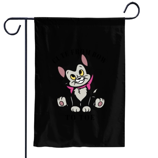 Disney Pinocchio Figaro Cute From Bow To Toe Garden Flags
