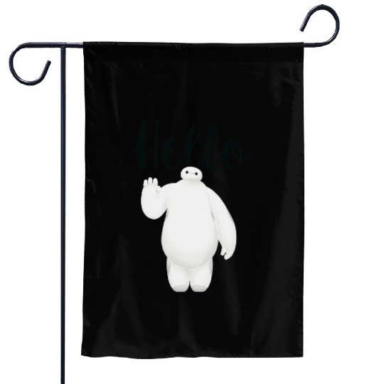 Disney Big Hero 6 Baymax Hello Wave Graphic Garden Flags