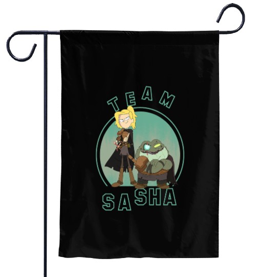Disney Channel Amphibia Team Sasha Garden Flags