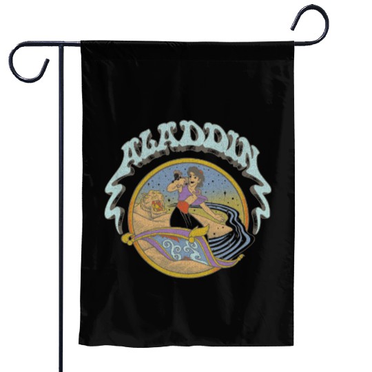 Disney Aladdin And Abu Magic Carpet Surfing Garden Flags