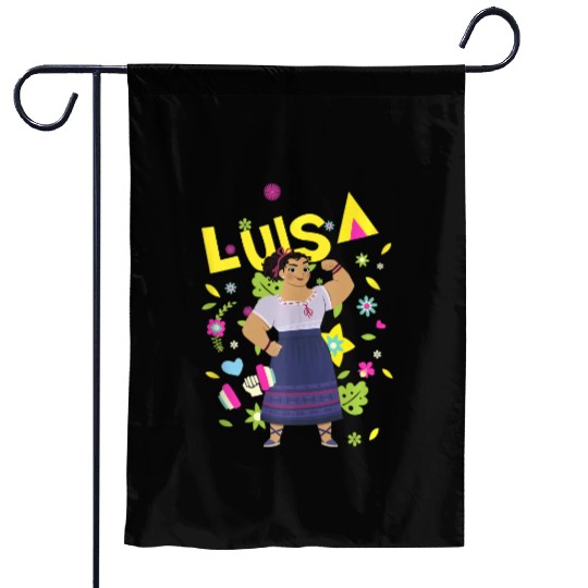 disney encanto luisa Garden Flags