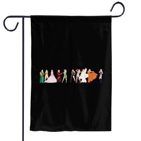 eras tour taylors v2 Garden Flags