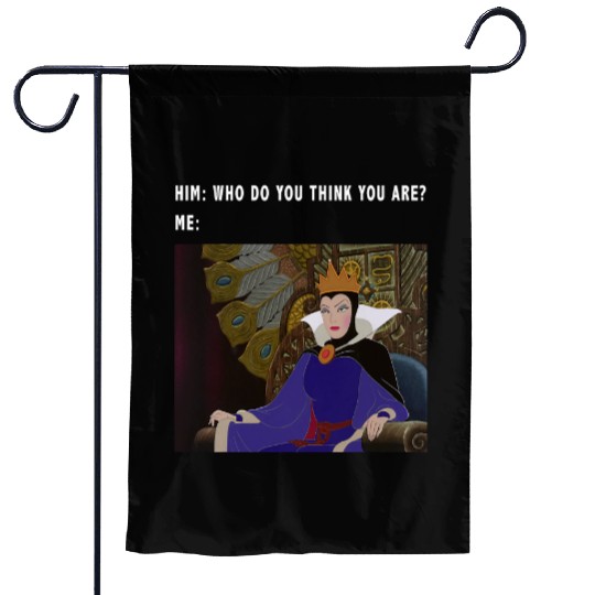 Disney Sleeping Beauty Maleficent Evil Queen Meme Garden Flags