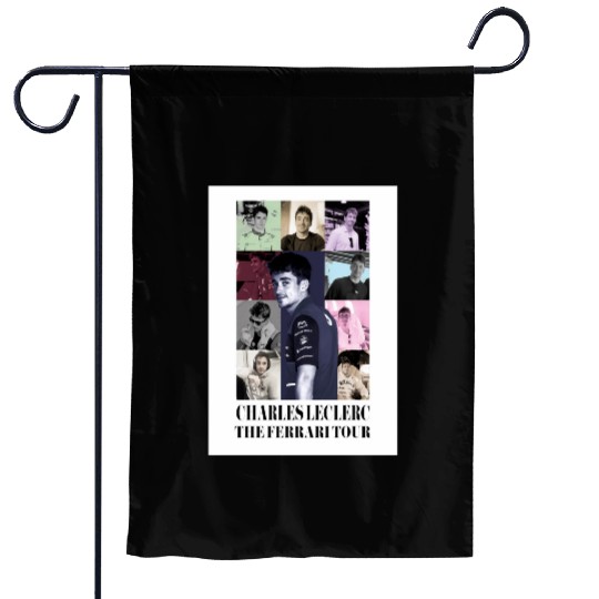 Charles leclerc eras tour Garden Flags