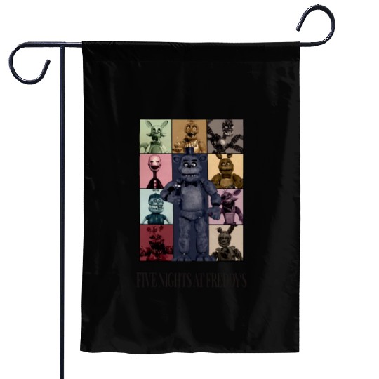 Five Nights At Freddys Eras Tour Essential Garden Flags
