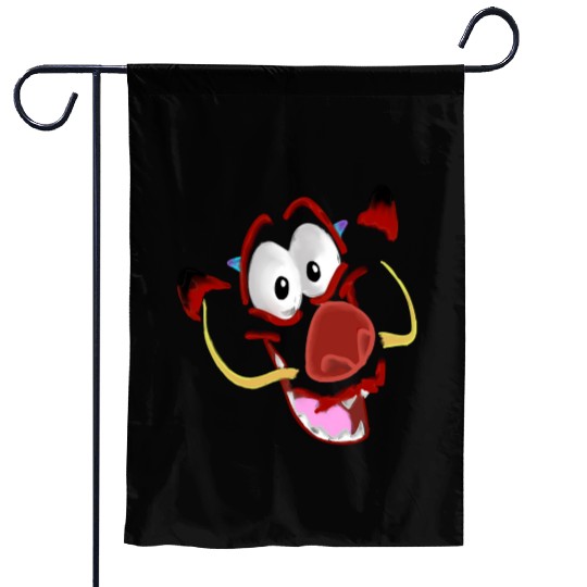 Mushu [with name]  : Disney Mulan Anime Mushu, Mulan and Mushu Garden Flags
