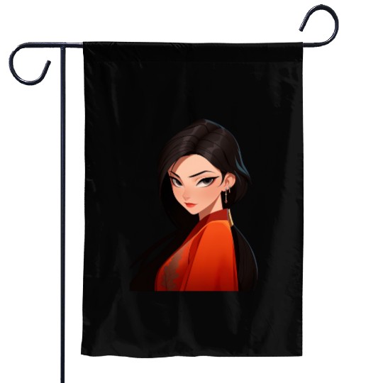 Azula  : Disney Mulan Anime Mushu, Mulan and Mushu Garden Flags