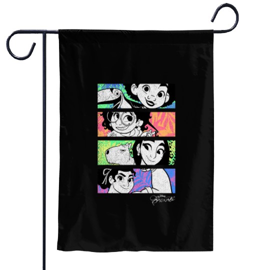 Disney Encanto Family Group Shot Panels Garden Flags