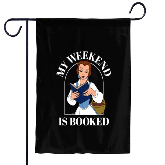 Disney Princess Belle My Weekend Is Booked Garden Flags