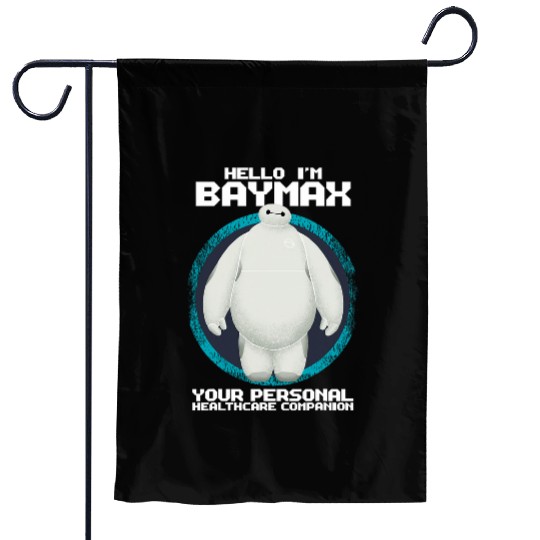 Disney Big Hero 6 Hello Im Baymax Graphic Garden Flags