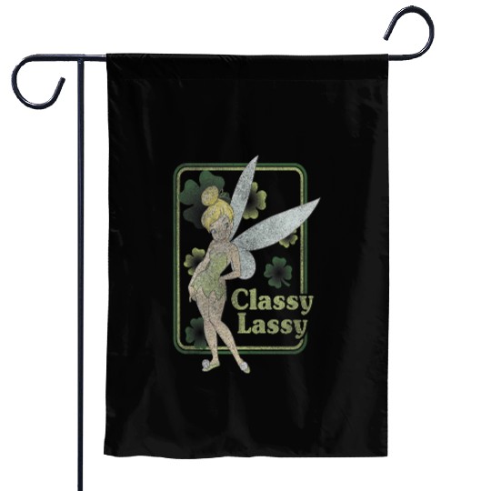 Disney Peter Pan Tinker Bell St. Patricks Day Classy Lassy Tank Top Garden Flags