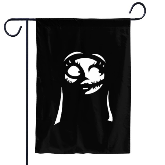 disney nightmare bee christmas sally big face Garden Flags