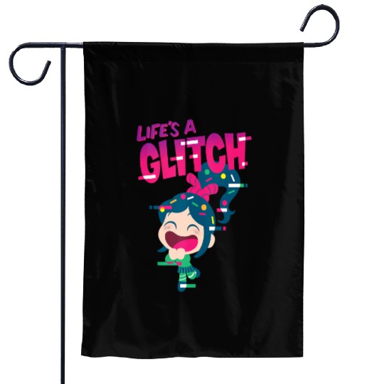 Disney Ralph Breaks the Internet Vanellope Glitch Tank Top Garden Flags