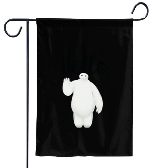 Disney Big Hero 6 Baymax Hello Wave Graphic Garden Flags