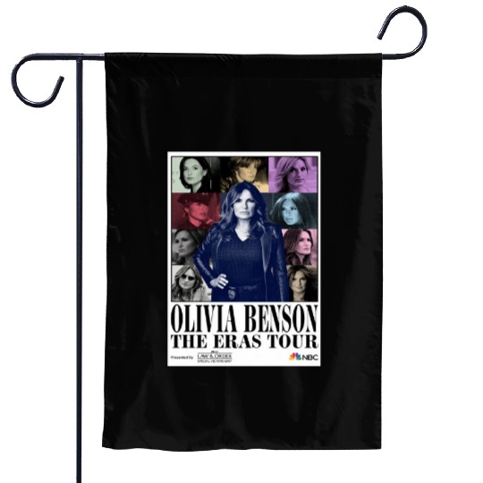 Olivia Benson Eras Tour Garden Flags