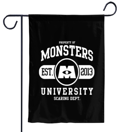 Disney Pixarss Monsters University Est. 2013 Logo Garden Flags