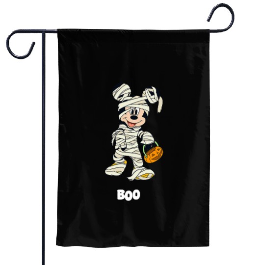 Disney Halloween Mickey Mummy Garden Flags