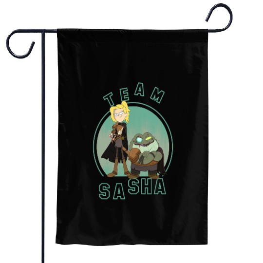 Disney Channel Amphibia Team Sasha Garden Flags