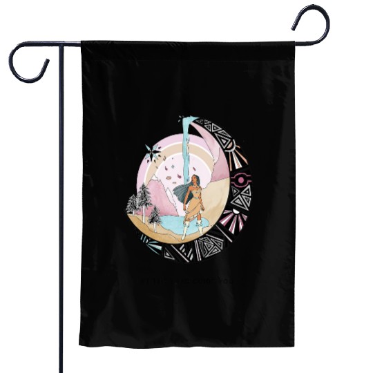 Disney Pocahontas Let The Wind Guide You Tank Top Garden Flags