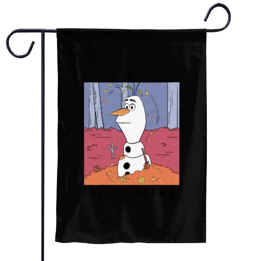 disney frozenss 2 Olaf Thats Normal Garden Flags