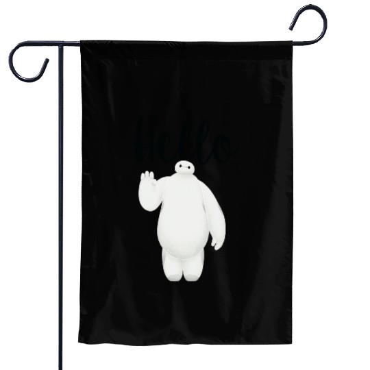 Disney Big Hero 6 Baymax Hello Wave Graphic Garden Flags