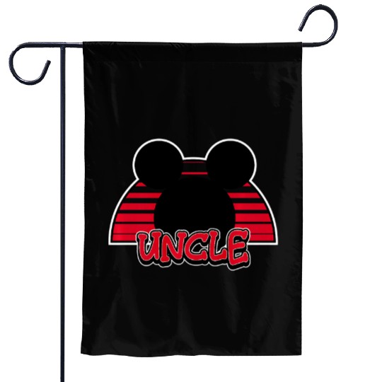 disney mickey mouse uncle premium Garden Flags