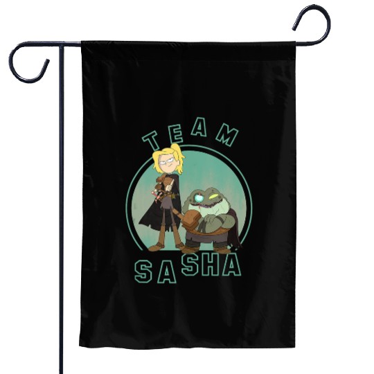 Disney Channel Amphibia Team Sasha Garden Flags