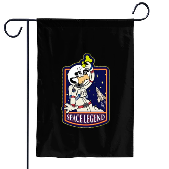 Disney Astronaut Goofy Space Legend Garden Flags